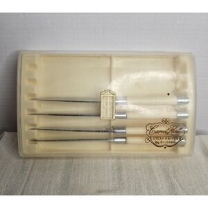 Vintage Carvel Hall 4 Steak Knives By Briddell